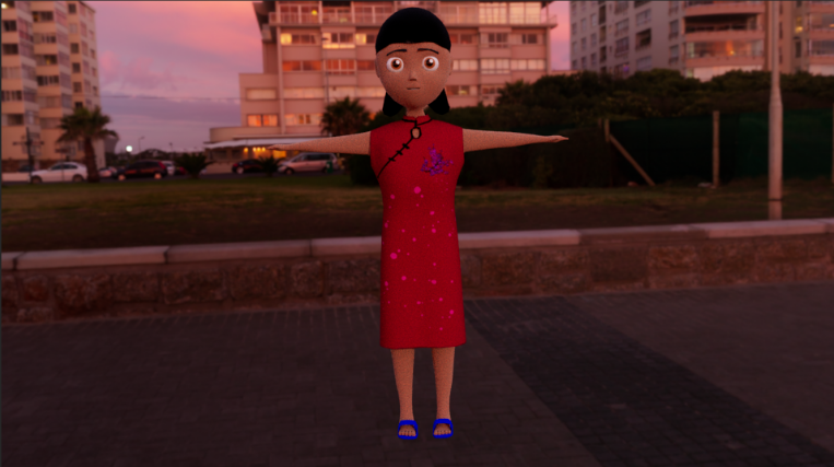 3D Character Study screenshot 2
