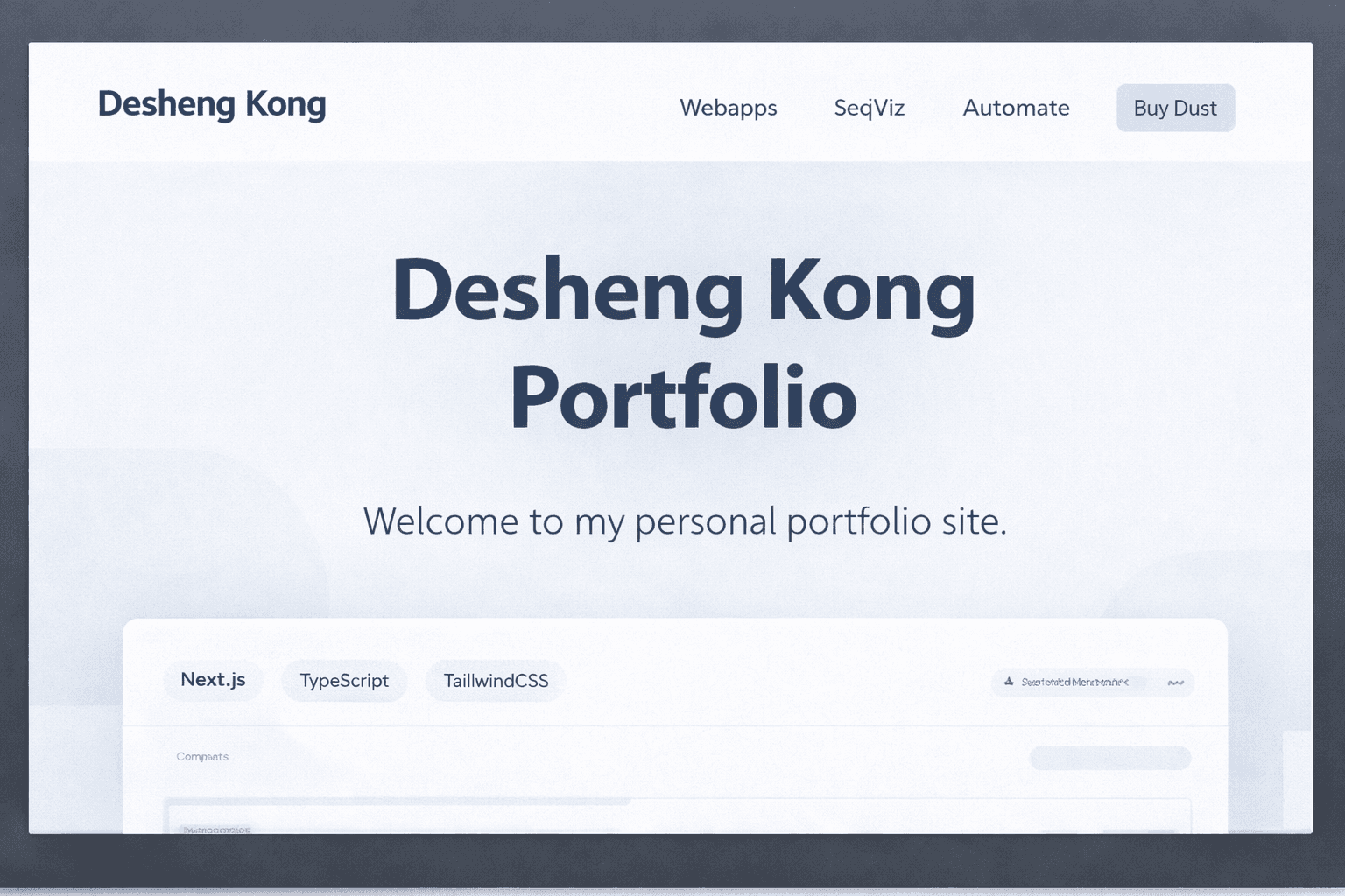 Portfolio (This Site)